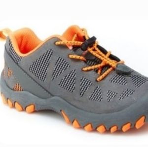 M.A.P. boy's sneakers orange gray black size Brad style 2M